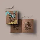 Brown Paper Card
